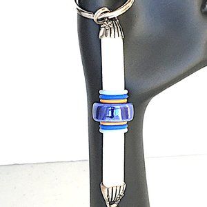 Key Chain, Regaliz Genuine Leather, NWOT